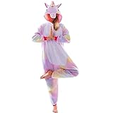 Spooktacular Creations Unisex Erwachsene Pyjama Schlafanzug, Plüsch Damen...