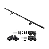 Bruce & Shark Rolling Library Sliding Ladder,Rollbare Bibliotheksleiter,...