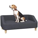 PawHut Hundesofa, Haustiersofa Katzensofa Hundebett für mittelgroße und große...