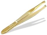 Profi Zupfpinzette Pinzette Solingen Schräg Haarpinzette Edelstahl Made in...
