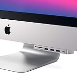 SATECHI USB-C Clamp Hub Pro mit USB-C Datenanschluss, USB-A 3.0 Daten, Micro/SD...