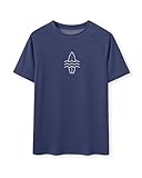 Glimnerize Jungen Rashguard Shirt Rundhals Schwimmshirt UV Shirt Kurzarm...