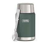 Thermos ICON Food Jar 0,71 l, grün/forest mat, Speisegefäß für Essen 710 ml,...