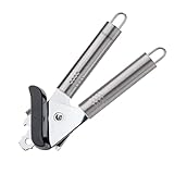 Fackelmann Dosenöffner OVALGRIFF, praktischer Konservenöffner aus Edelstahl,...