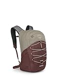 Osprey Quasar Rucksack für Lifestyle, unisex Sawdust Tan/Raisin Red O/S