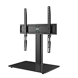 BONTEC TV Standfuß TV Ständer Universal Höhenverstellbar für 26-55 Zoll LCD...