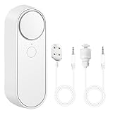 DEWIN Wassersensor WLAN-Wassermelder, 2 in 1 Wasseralarmsensor Wassermelder WLAN...