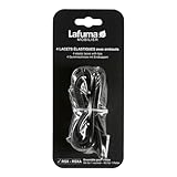 Lafuma Mobilier Gummischnur-Set mit Endkappen für RSX/RSXA, 4 Schnüre, schwarz