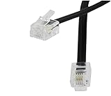 Reulin 1.5M langes RJ11-Kabel Telefonkabel, 6P4C Westernkabel RJ11 auf RJ11...