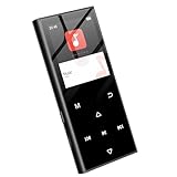 SWOFY 128GB MP3-Player Bluetooth 5.3, 1.8-Zoll-Screen & HiFi-Musik, mit...