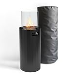 Planika BINO Outdoor-Gaskamin Tragbarer Terrassenheizer und Freistehender,...