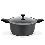 GSW 167864 Easy Click Kochtopf mit Glasdeckel und abnehmbaren Griffen,...