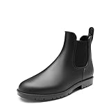 DREAM PAIRS Gummistiefel Herren Halbhoch Chelsea Boots Gummischuhe Herren...