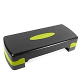 EHIOG Aerobic Stepper für zuhause, Steppbrett Aerobic 3 einstellbare Höhen...