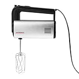 GASTROBACK 40983 Design Handmixer Pro, 5 Geschwindigkeiten und Turbo-Funktion,...