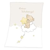 Herding Kleiner Schutzengel Microfaserflauschdecke, 75x100 cm, 100% Polyester,...