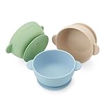 PandaEar 3 Pack Silikon Baby Schüsseln mit Saugnapf| Kinderschüssel Baby...