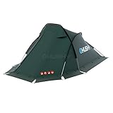 Husky Unisex – Erwachsene Flame Zelt, Green, 2 kişilik yeşil