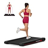 Lysole Walking Schwingungen Pad mit APP, Laufband für Zuhause 6 km/h, Walking...