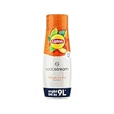 SodaStream Sirup Lipton Ice Tea Pfirsich - 1x Flasche ergibt 9 Liter...