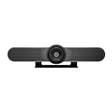 Logitech MEETUP Videokonferenz-Webcam, Ultra-HD 4K, 120° Blickfeld,...