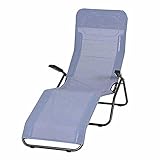 Siena Garden Kippliege Bito anthrazit/taubenblau