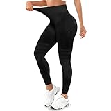 Anti Cellulite Leggings, Sportleggins Damen Lang Kompressions Leggings Po Push...