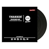 THAKKER Silicone Mat Black - Plattentellerauflage aus antistatischem Silikon -...