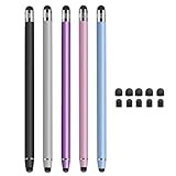 IZyufan Touchscreen Stift [5 Stück], Hohe Empfindlichkeit 2 in 1 Universelle...