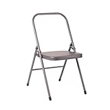 Bodhi Yoga Stuhl | Hilfsstuhl für Dehn- & Drehübungen | Klappstuhl für...