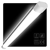 Feuchtraumleuchte LED 120cm, 36W 4000LM Deckenleuchte LED Röhre, IP65...