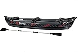 Pure4Fun Aufblasbares Kajak – 2 Personen aufblasbares Kajak-Boot-Set –...