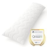 Hochwertiges Seitenschläferkissen - Langes Kissen für Seitenschläfer - Body...