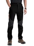 PrimeCrest Wanderhose Herren Softshellhose Wasserdicht Trekkinghose Thermohose...
