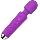 Vibration für Frauen Massagestab Massager Leises&Starkes,Elektrischer Handheld...