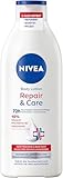 NIVEA Body Lotion Repair & Care, Lotion für sehr trockene Haut & zur Linderung...