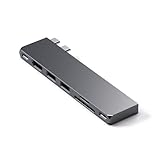 SATECHI USB-C Hub Multiport Adapter Pro, Dongle 7-in-1 mit USB4 Port, 100W PD,...