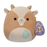 Squishmallows SQER00856 - Grant die Ziege 19 cm, offizielles Jazwares Plüsch,...