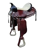 AMKA Alabama Westernsattel für Großpferde beige/braun