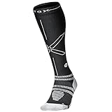 STOX Energy Socks, Sportsocken Damen, Kompressionklasse 23-32 mmHg, Gepolsterte...