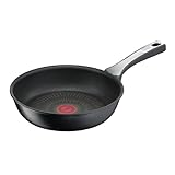 Tefal Unlimited On Bratpfanne 24 cm, Pfanne Induktion mit kratzfester Titanium...