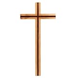 VOSAREA Wandkreuz 25 cm Holzkreuz, Kruzifix Wandkreuz Holzkreuz Groß Kreuz Wand...