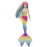 Barbie Dreamtopia Rainbow Magic Mermaid, Barbie Meerjungfrau mit...