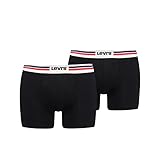 Levi's Herren Boxer Underwear, Black, M