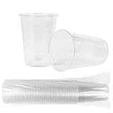 HEKU 50 transparente Einweg-Trinkbecher 0,4l | Aus Polypropylen | Ideal für...