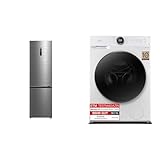 Midea Set: Kühl-/Gefrierkombination No Frost + Waschmaschine 8kg,...