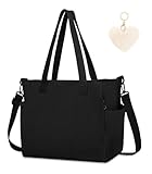 Aucuu Damen Kord Groß Handtasche, Tote Bag, Umhängetasche Groß Shopper...