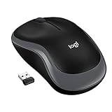 Logitech M185 Kabellose Maus, 2,4 GHz mit USB-Nano-Empfänger, 12 Monate...