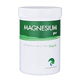 Magnesium-pur Magensiumcitrat Kapseln vegan 250 Stück Dose, hochdosiert 100mg...