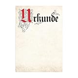 TypeStoff Urkunde Blanko in Elefantenhaut-Optik für Gelegenheiten wie...